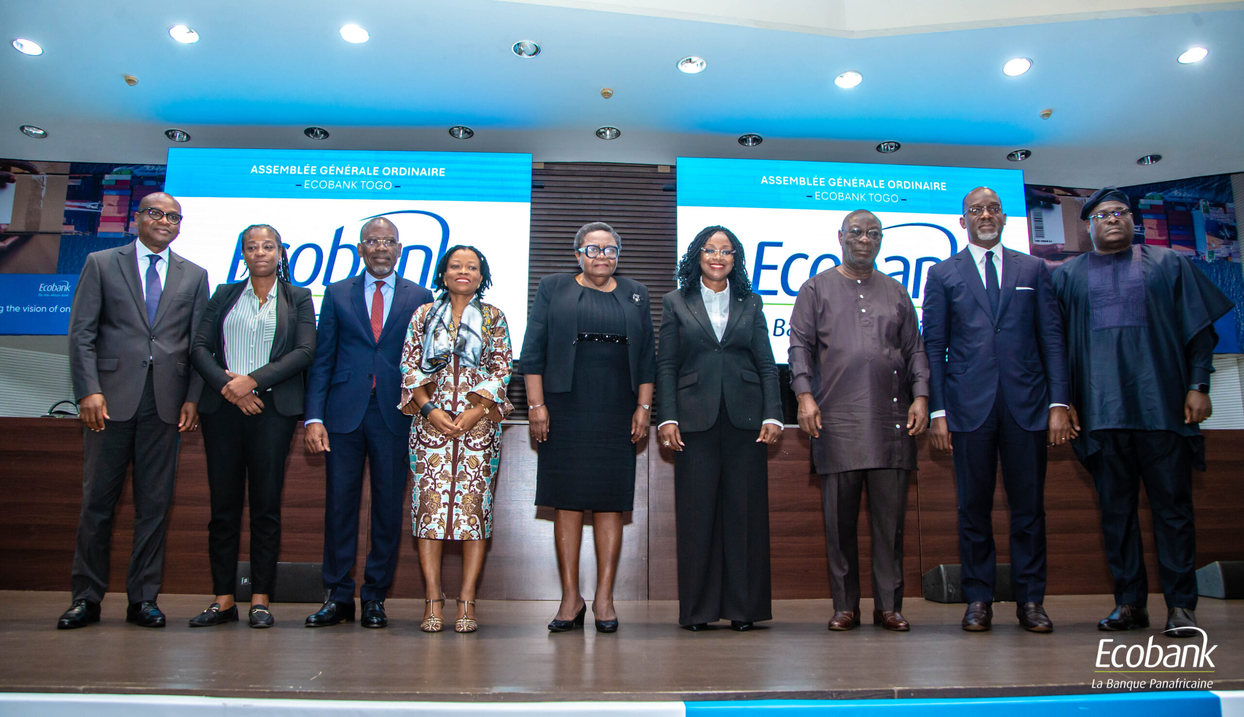 Ecobank Togo réalise un bénéfice net de 15,8 milliards FCFA en 2024